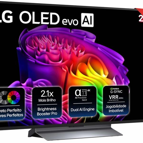 Smart TV OLED evo AI G6 65 OLED65G66LS (2026) 4K Ultra HD - LG