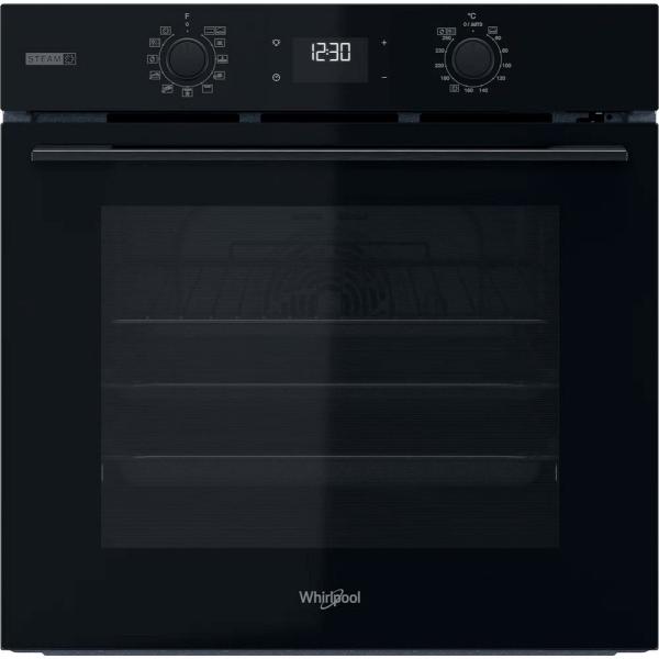 Forno de Encastre OMSK58RU1SB Pirolítico + Hidrolítico 71L (Preto) - WHIRLPOOL