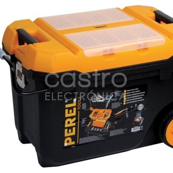 Mala Trolley em ABS p/ Transporte Ferramentas - PEREL