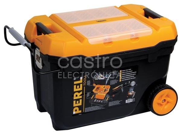Mala Trolley em ABS p/ Transporte Ferramentas - PEREL