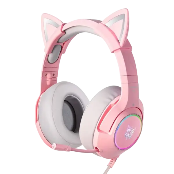 Headset Gaming K9 RGB (Rosa) - ONIKUMA