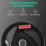 Conjunto de 2 Discos de Pesos Olimpicos 15kg Ferro Fundido Placas de Peso com Orifício de 5 cm Ø40x5 cm Preto