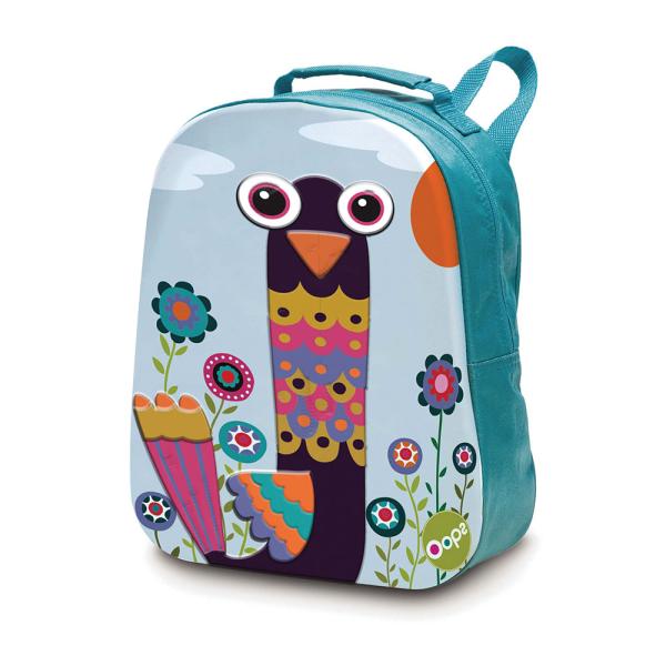 Mochila Oops Eva 3D 26 cm Pavão