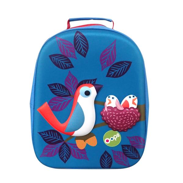 Mochila Oops Eva 3D 26 cm Pássaro