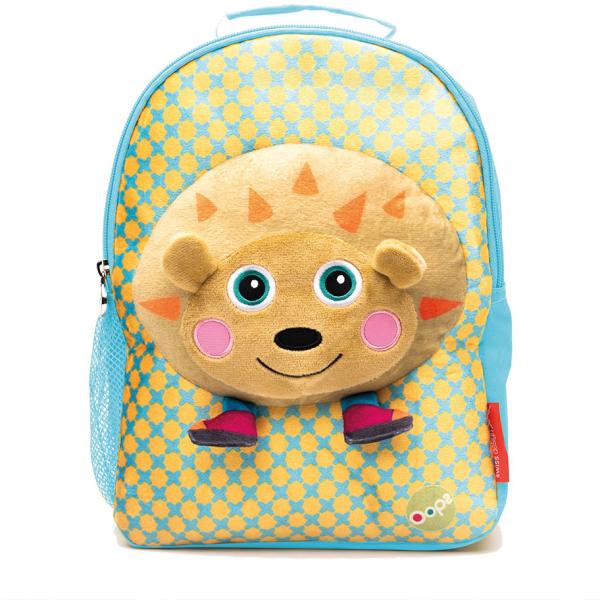 Mochila com Peluche Super - Soft Ouriço - OOPS