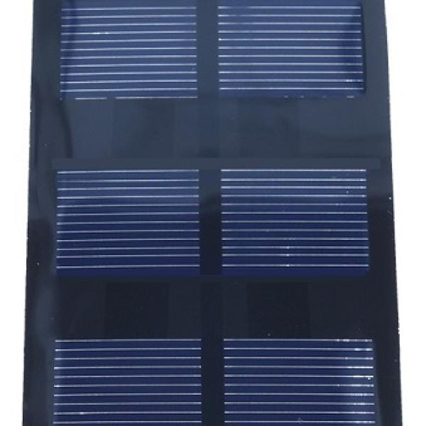 Painel Fotovoltaico 0,525W 350mA / 1,5V (62 x 120mm)