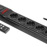 Extensão Quintupla 2P + T com Comando s/ Fios (3 mts) - ORNO