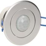 Sensor de Movimento PIR de Encastre/Ajustável c/ Rotação 360° (Branco) - ORNO
