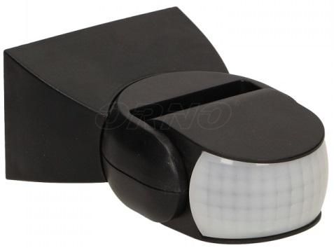 Sensor de Movimento PIR Branco 220V 180º (IP65) Preto - ORNO