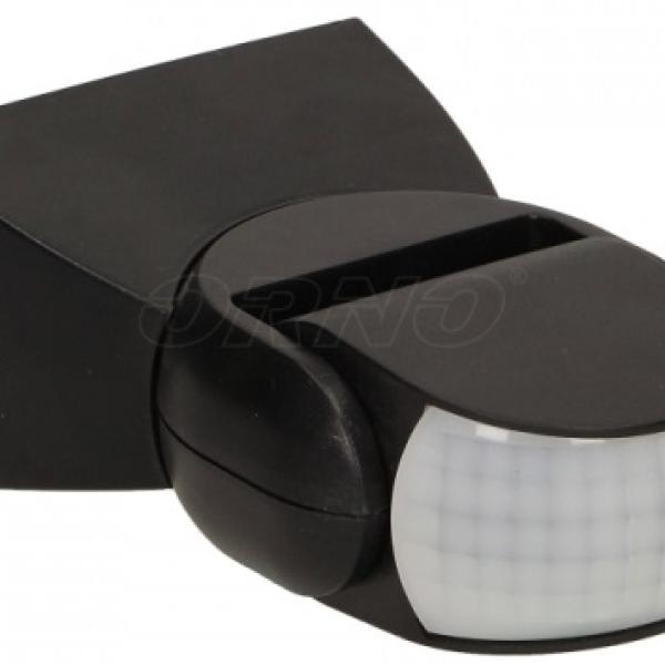 Sensor de Movimento PIR Branco 220V 180º (IP65) Preto - ORNO