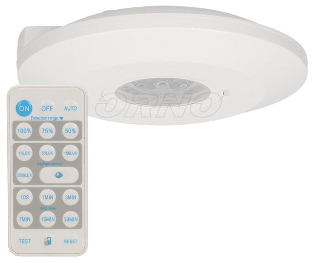 Sensor de Movimento 360º c/ Comando - ORNO