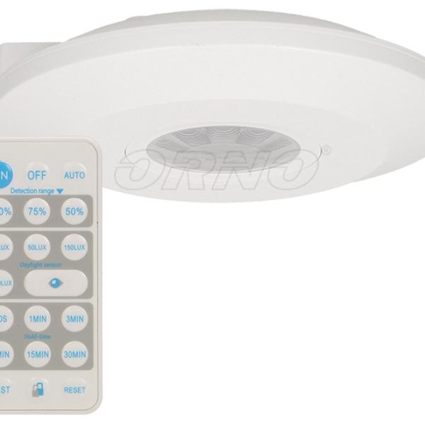 Sensor de Movimento 360º c/ Comando - ORNO