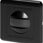 Sensor de Movimento PIR 220V 160° IP20 p/ Encastre (Preto) - ORNO