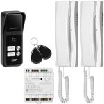 Kit Audio Porteiro Bifamiliar Enir Multi c/ Leitor RFID (2 Habitações) - ORNO