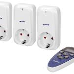 Sistema de 3 Tomadas ON - OFF c/ Comando Função Relógio e Temporizador - ORNO