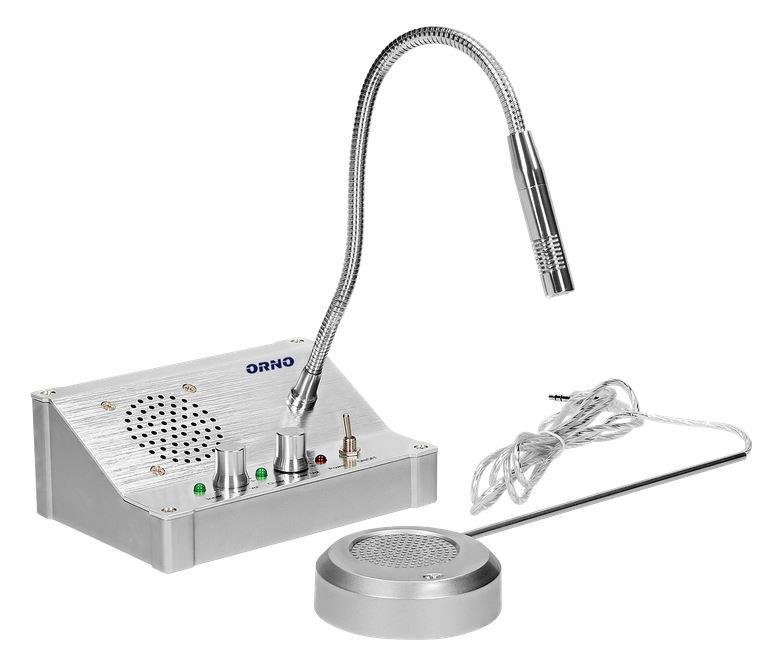 Microfone c/ Intercomunicador Bi - Direccional - ORNO