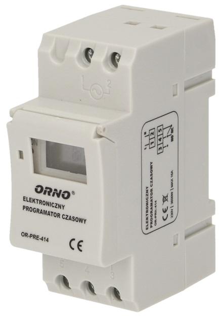 Temporizador Semanal Digital 3500W (DIN) - ORNO