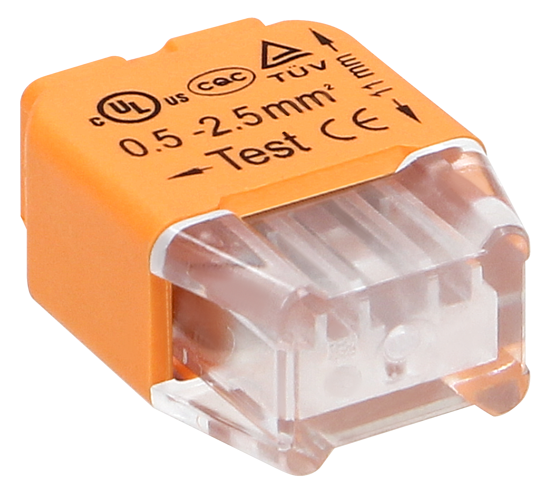 Pack 100x Ligadores Rápidos p/ 2 Fios (Ø 0,75 ~ 2,5mm²) - ORNO