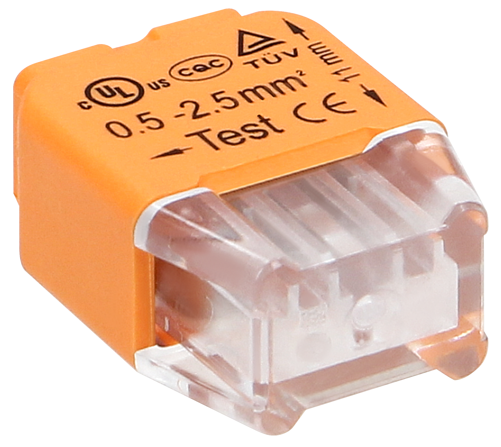 Pack 10x Ligadores Rápidos p/ 2 Fios (Ø 0,75 ~ 2,5mm²) - ORNO