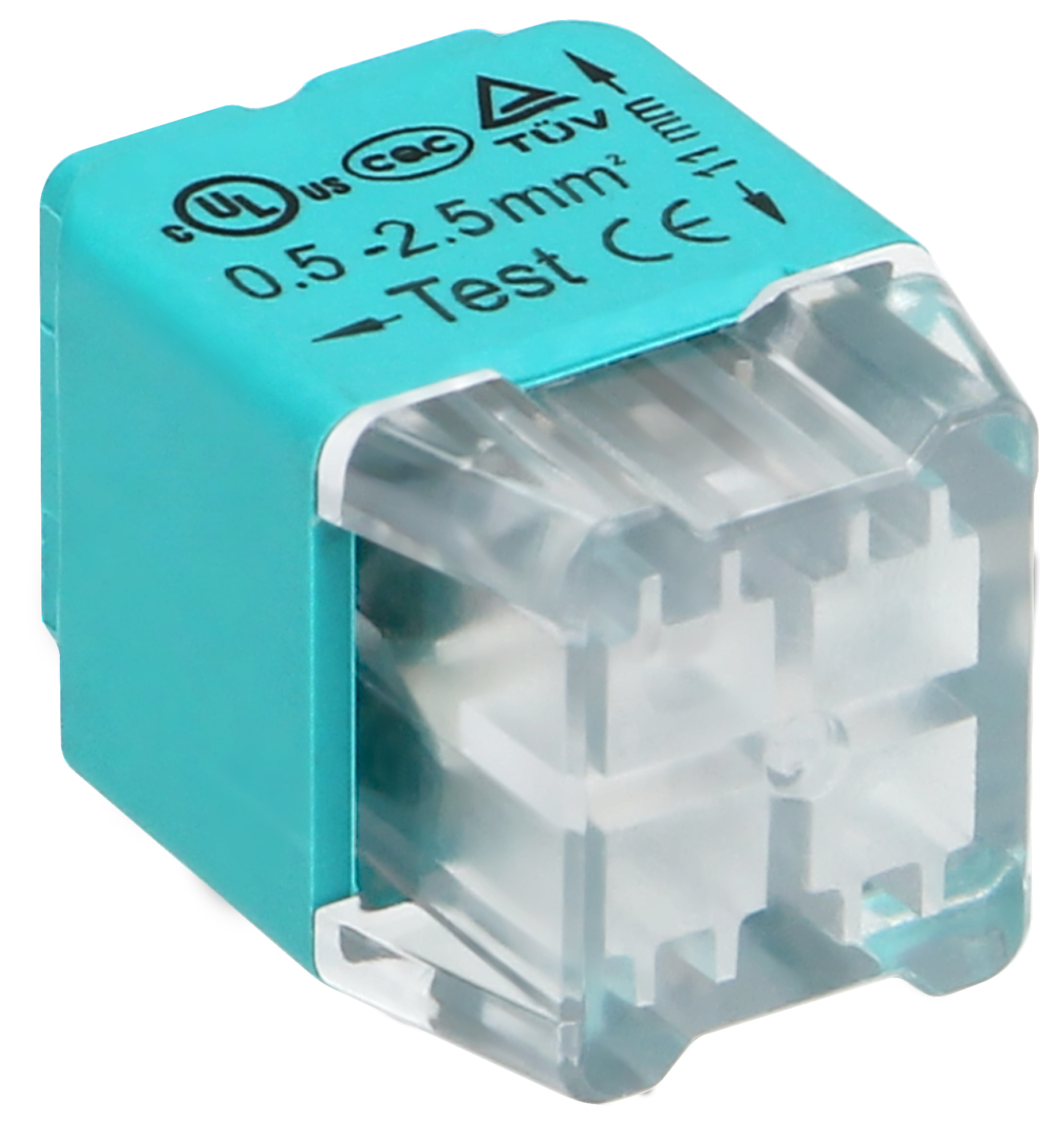 Pack 100x Ligadores Rápidos p/ 4 Fios (Ø 0,75 ~ 2,5mm²) - ORNO