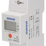 Medidor Digital de Consumo de Energia Monofásico (80A) c/ RS485 para Calha DIN - ORNO