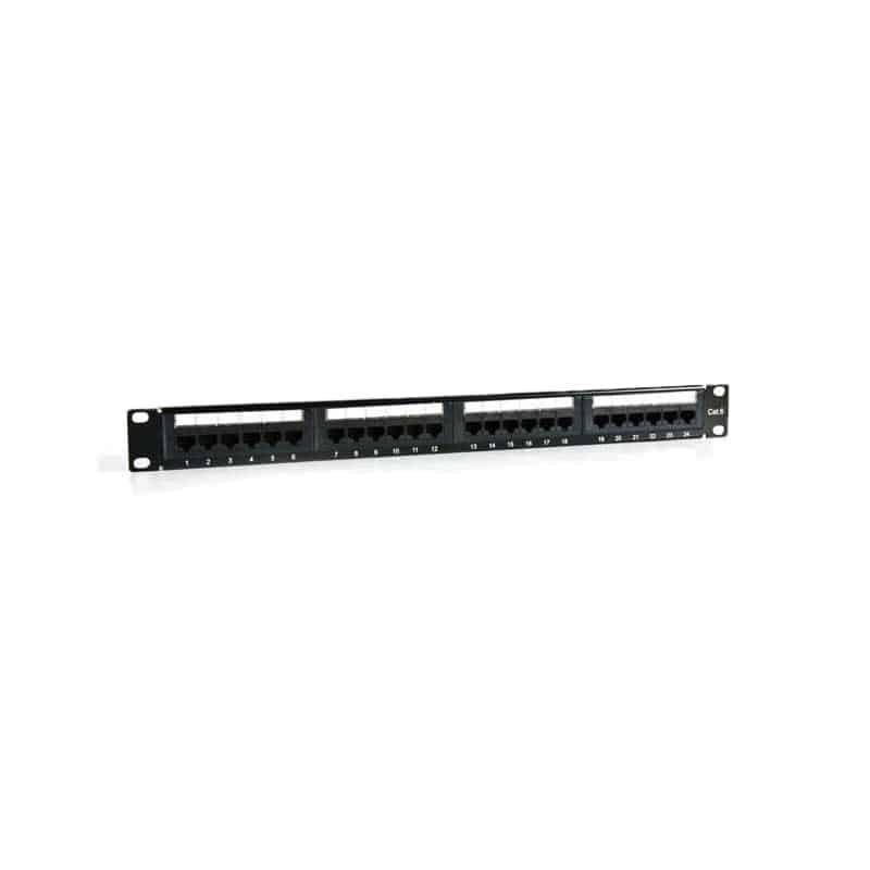 Organizador de cabos 2Lan 19" CAT6 24 Portos UTP — Recondicionado