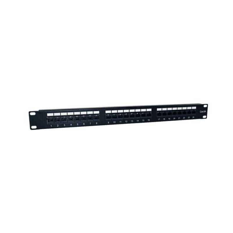 Organizador de cabos 2Lan 19" CAT6A 24 Portas UTP — Recondicionado