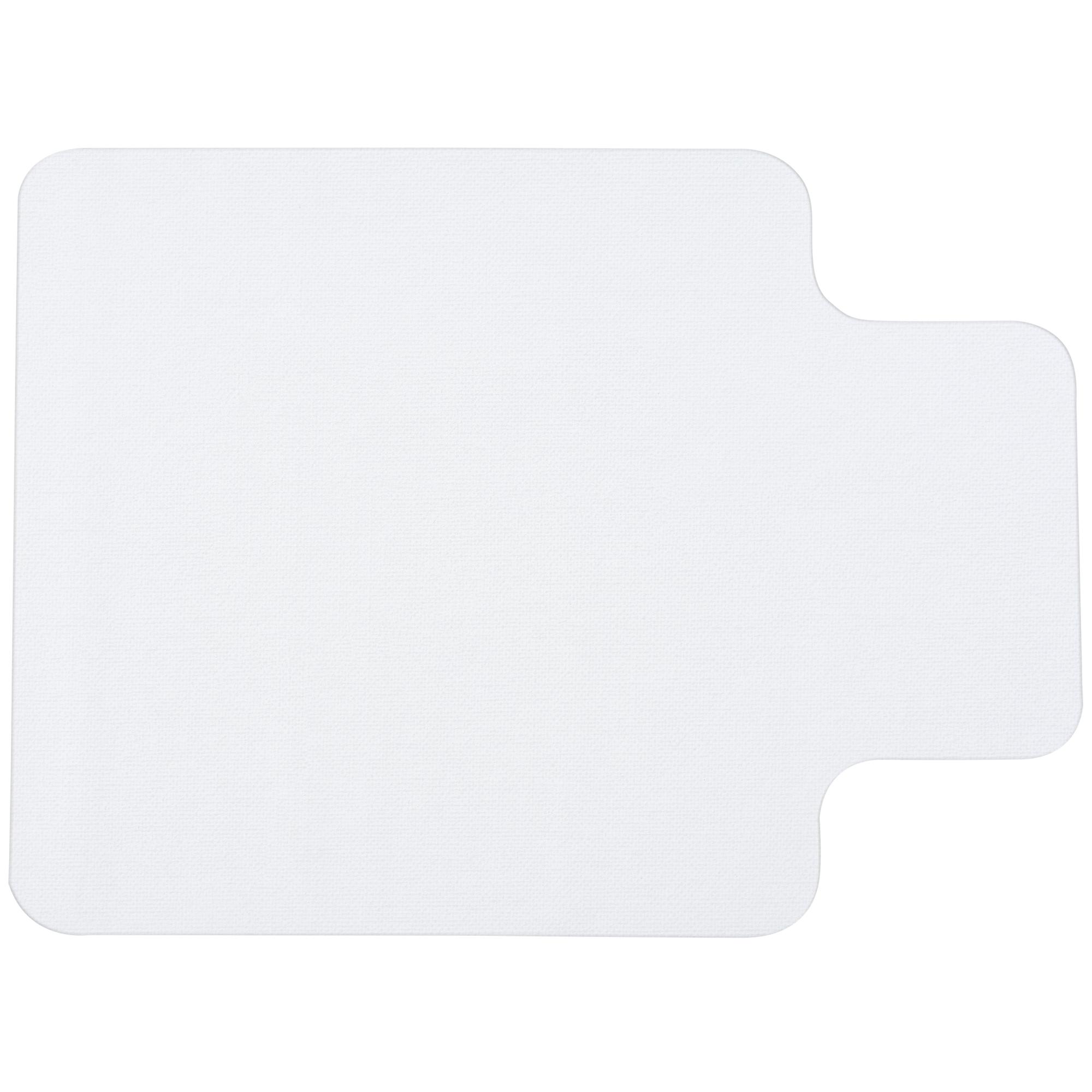 Tapete Protetor para Cadeira de Escritório 90x120 cm Protetor de Chão de PVC Transparente
