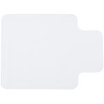 Tapete Protetor para Cadeira de Escritório 90x120 cm Protetor de Chão de PVC Transparente