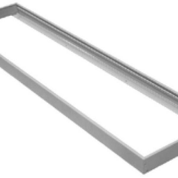 Aro Superficie Branco p/ Fixação Painel LED (120 x 30 cm)