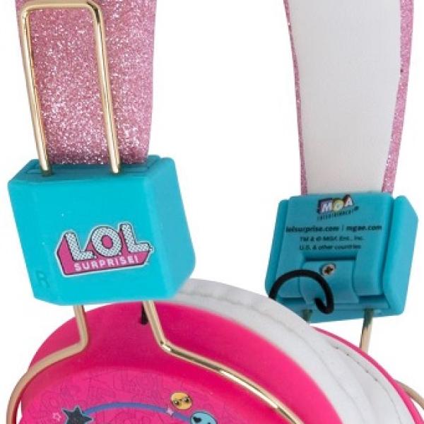 Auscultadores Headset L.O.L. Surprise! Squad Goals (Rosa/Multicor) - OTL TECHNOLOGIES