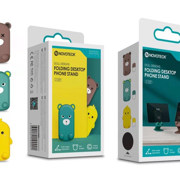 Suporte Formato Bonecos Pato Amarelo Z-029