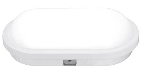 Armadura Oval Olho de Boi LED 20W IP65 Branco F. 6000K 1600Lm