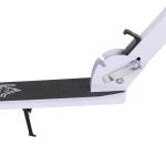 Trotinete Dobrável para Crianças de 7 a 14 Anos Trotinete Infantil com Guiador Ajustável em 4 Níveis e Travão 88x37x75 - 100cm Branco