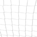 Conjunto de 2 balizas de futebol dobráveis ​​com rede Tetrolon 90x36x 60cm vermelho