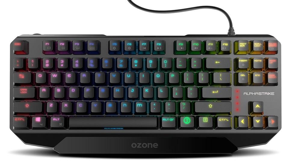 Teclado Mecânico Alpha Strike RGB PT Outemu Red - OZONE