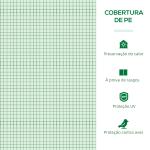Estufa de Jardim Mini Estufa 240x90x90 cm com Janelas de Malha e Estrutura de Aço para Cultivar Verduras e Flores Verde