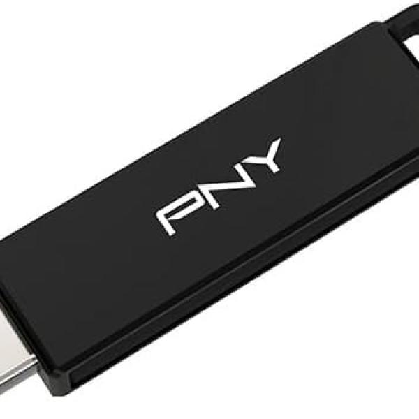 Pen Drive USB - C Elite - X 128GB (Preto) - PNY