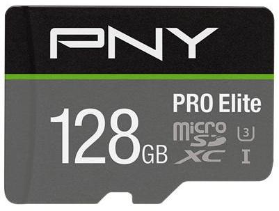 Cartão de Memória MicroSDXC 128GB (Classe 10) - PNY