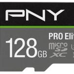 Cartão de Memória MicroSDXC 128GB (Classe 10) - PNY