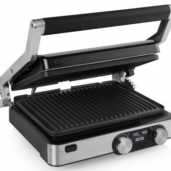 Grelhador de Contacto Digital 2000W (Preto/Inox) - PRINCESS
