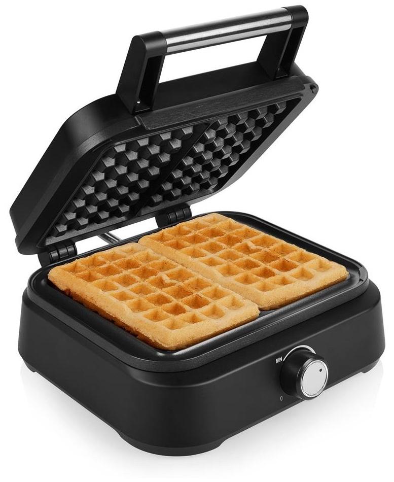Máquina de Waffles Deluxe 1500W (Preto) - PRINCESS