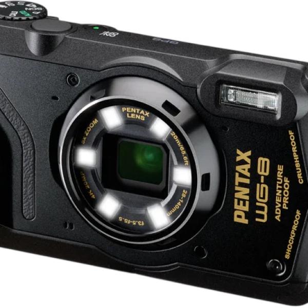 Máquina Fotográfica Compacta USB - C WG - 8 (Preto) - PENTAX