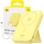 PowerBank MagPro Magnetic 5000mAh 20W MagSafe (Amarelo) - BASEUS