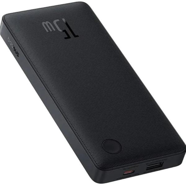 PowerBank Air Lite 10000mAh 15W (Preto) - BASEUS