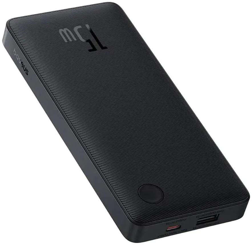 PowerBank Air Lite 10000mAh 15W (Preto) - BASEUS