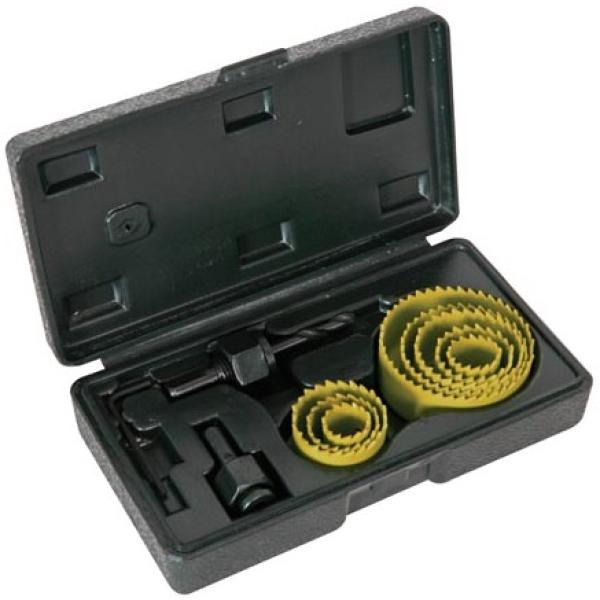 Conjunto 8 Serras Circulares c/ Broca Piloto - TOOLLAND