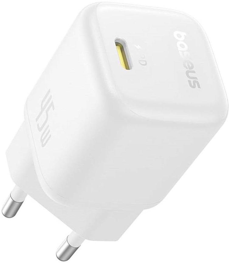 Carregador PicoGo GaN Fast Charger Ultra - Mini USB - C 45W (Branco) - BASEUS