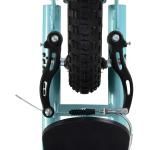 trotinete para crianças acima de 5 anos Guiador ajustável Rodas infláveis 135x58x88 - 94 cm Azul