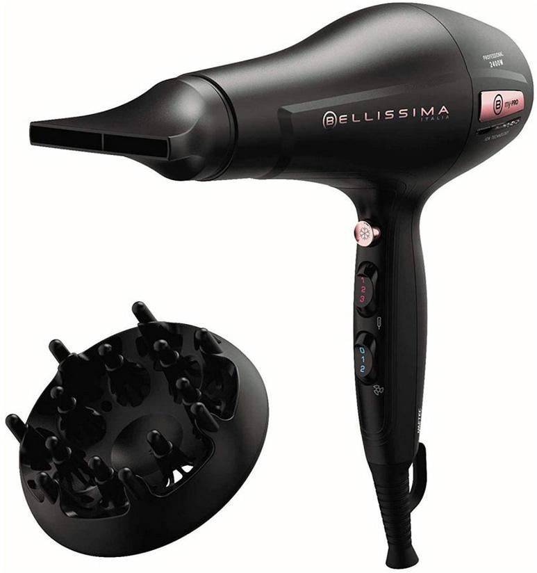 Secador de Cabelo 2400W Tecnologia De Iões - BELISSIMA